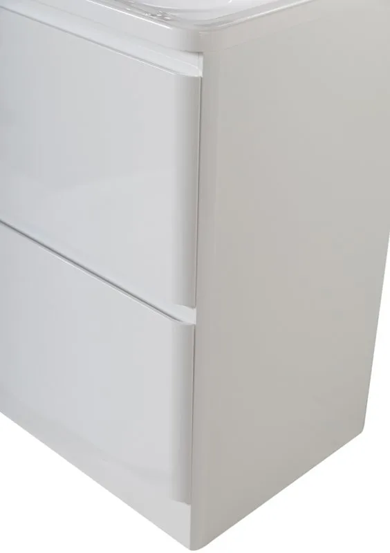 Тумба под раковину без столешницы BelBagno Albano 90 напольная, bianco lucido Sancos — официальный сайт