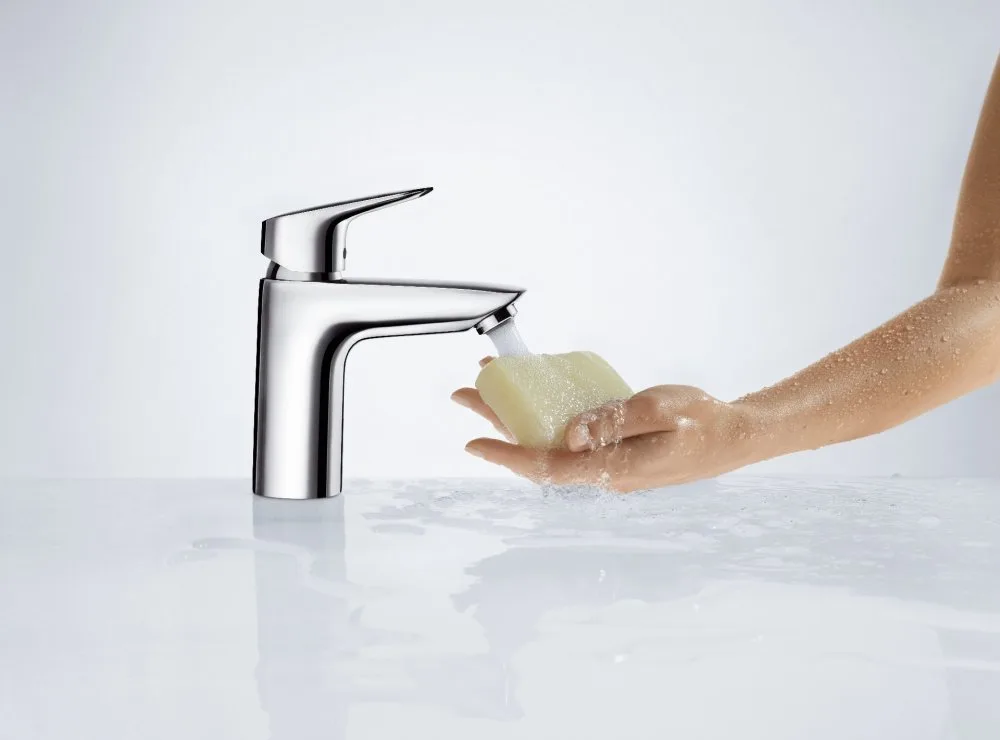 Смеситель для раковины Hansgrohe Logis 71100000 Sancos — официальный сайт