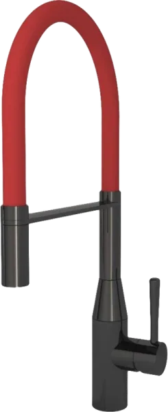 Смеситель для кухни Seaman Visconti SSL-7671-GL gun light, red Sancos — Оригинал