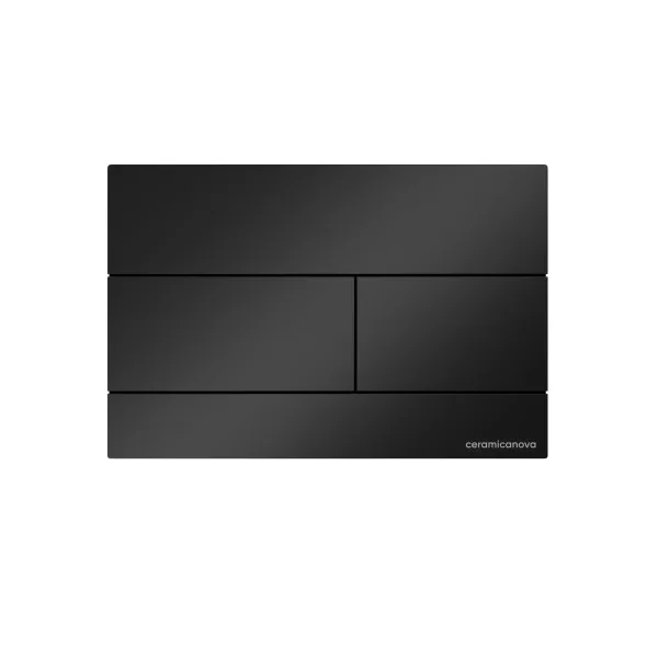 Кнопка смыва Ceramicanova Balance Rect CN12-004MB  черный матовый Sancos — Оригинал