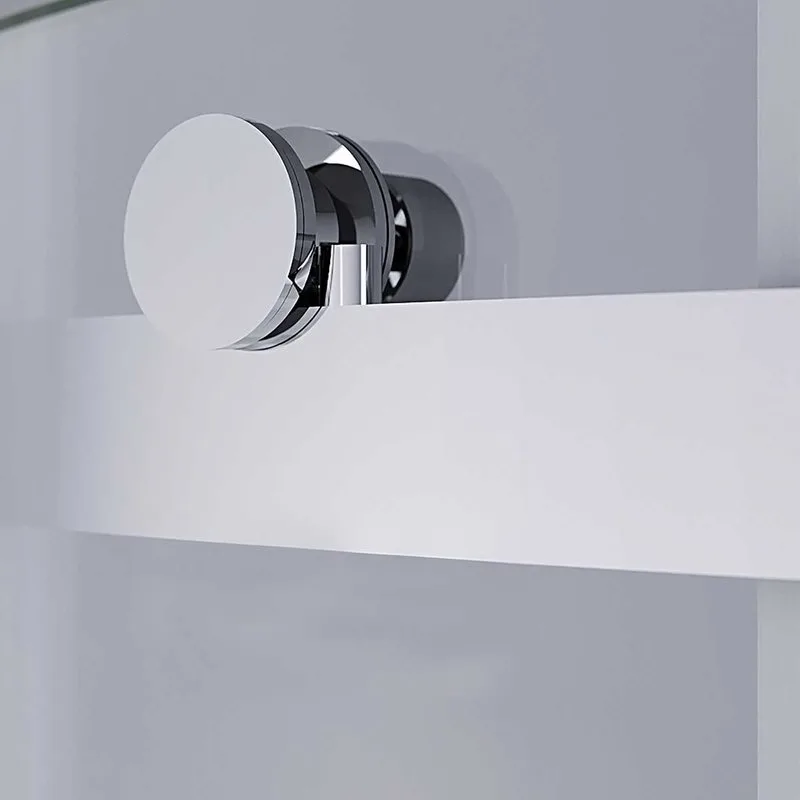 Душевая дверь в нишу Vincea Como-N VDS-4CN160CL 160 см, профиль хром, стекло прозрачное Sancos — официальный сайт