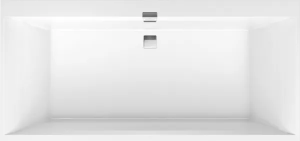 Акриловая ванна Villeroy & Boch Squaro Edge 12 UBQ190SQE2DV-01 190x90 см, встраиваемая, цвет альпийс Sancos — Оригинал