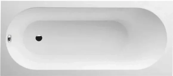 Акриловая ванна ALBA SPA Supreme без опоры 180x80 см, пристенная, белая Sancos — Оригинал