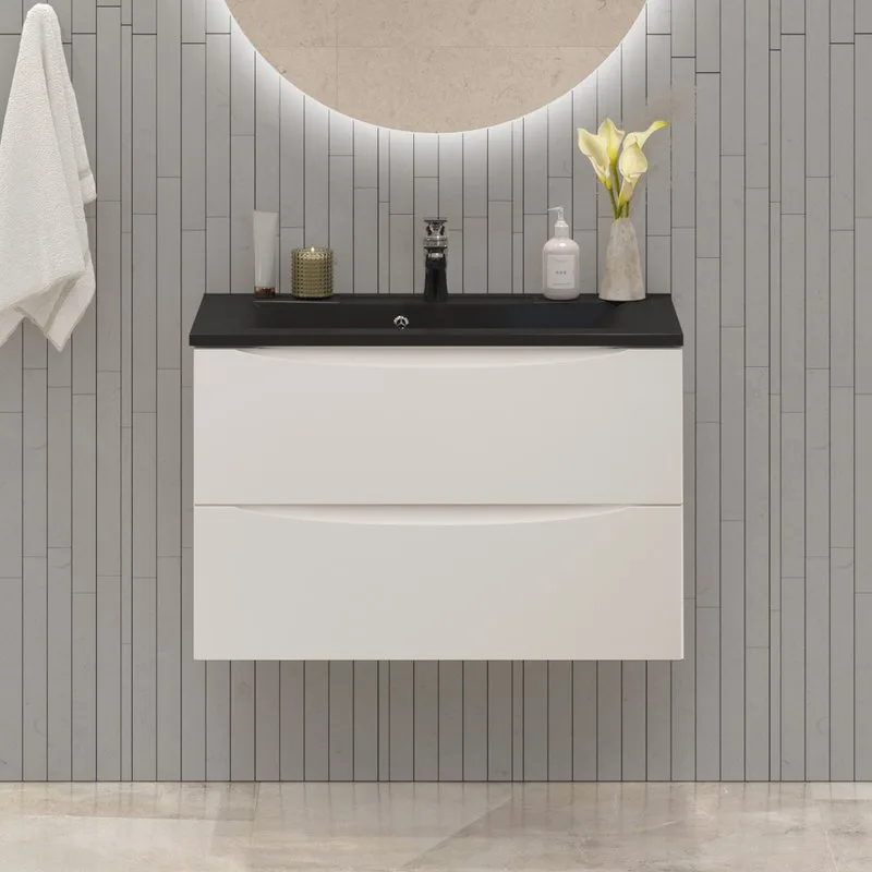 Тумба под раковину без столешницы BelBagno Marino 80 bianco opaco Sancos — официальный сайт