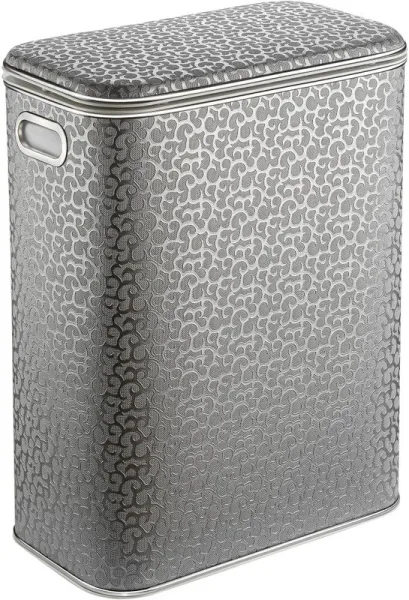 Корзина для белья Geralis FHH-B серебро, хром, стандартная Sancos — Оригинал