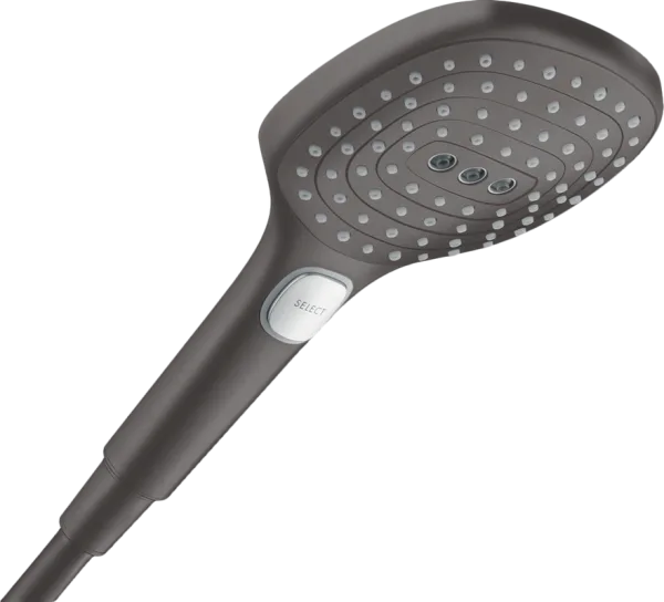 Душевая лейка Hansgrohe Raindance Select E 26520340 шлифованный черный хром Sancos — Оригинал