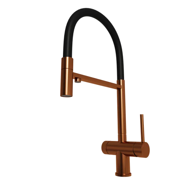 Смеситель для кухни Emar PVD ЕС - 7024 PVD Coppery Sancos — Оригинал