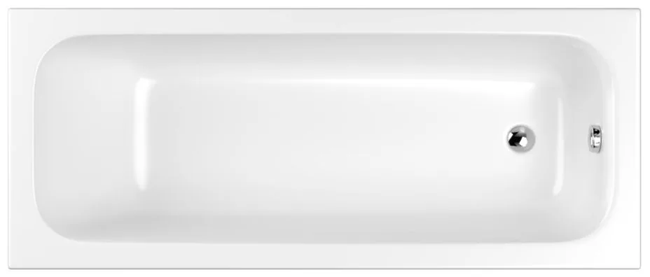Акриловая ванна WHITECROSS Vibe 180x75 см, пристенная, белая Sancos — официальный сайт