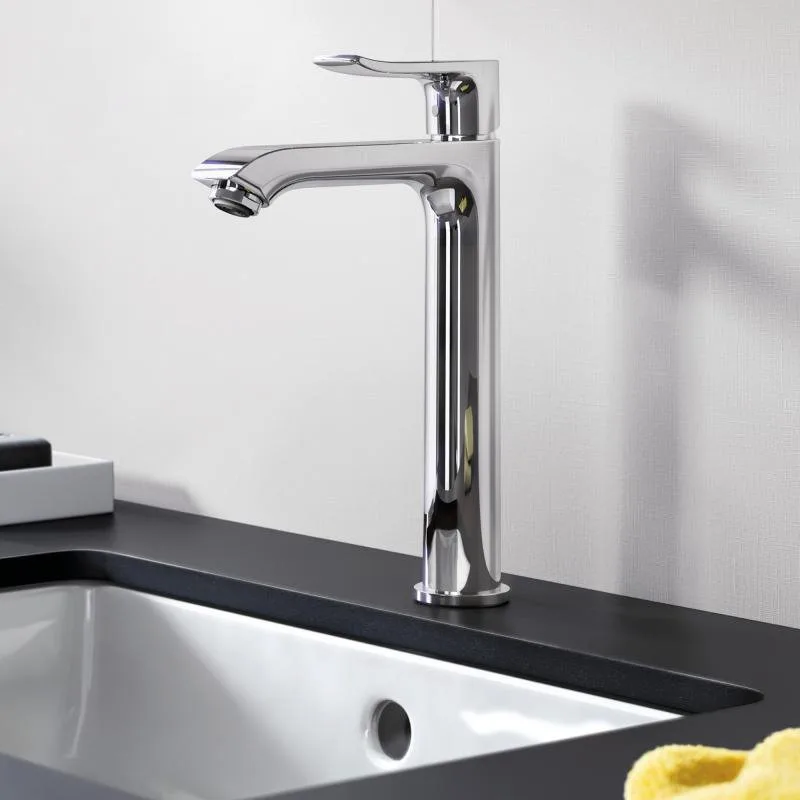 Смеситель для раковины Hansgrohe Metris 31185000 Sancos — официальный сайт