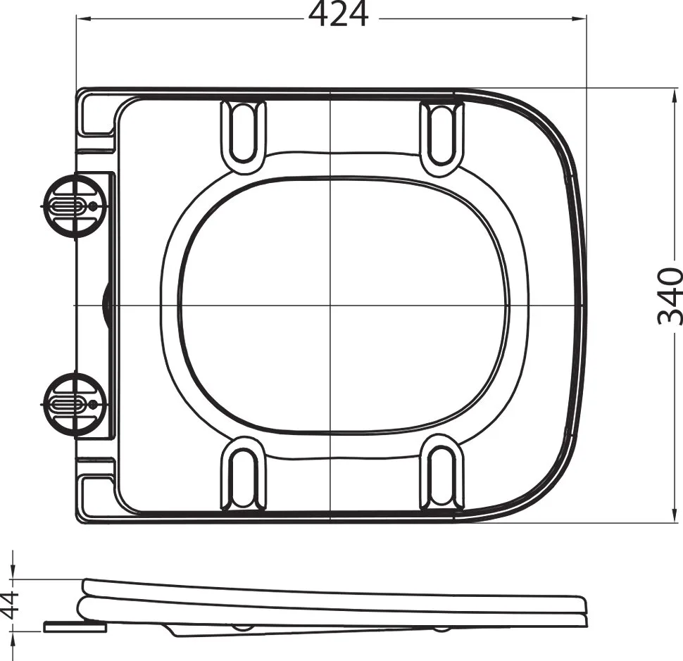 Крышка-сиденье BelBagno Marmi BB052SC с микролифтом Sancos — официальный сайт