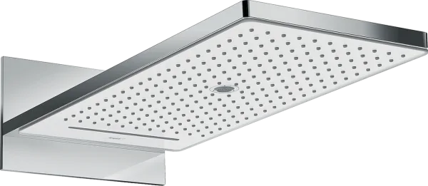 Верхний душ Hansgrohe Rainmaker Select 580 3jet 24011400 EcoSmart, белый, хром Sancos — Оригинал