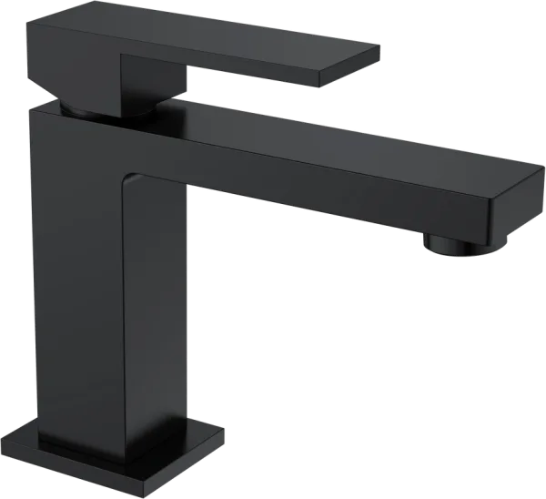 Смеситель для раковины Boheme Qubic 471-B matt black Sancos — Оригинал
