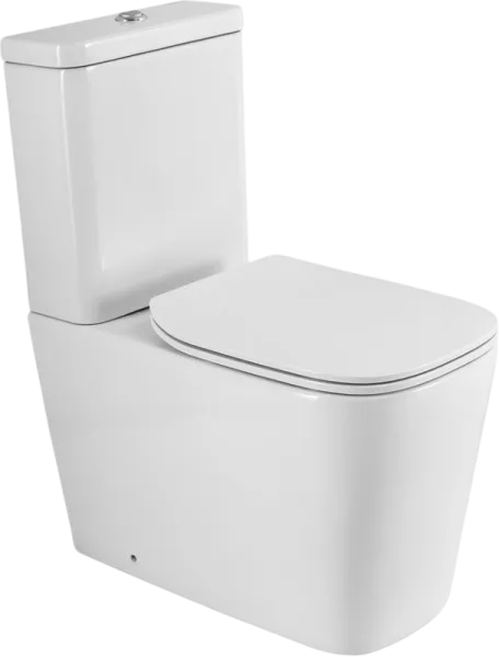 Унитаз-компакт напольный BelBagno Albano BB120CPR безободковый, сиденье BB903SC с микролифтом Sancos — Оригинал