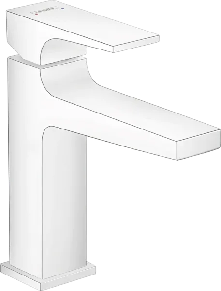 Смеситель для раковины Hansgrohe Metropol 32507700 с донным клапаном Push-Open Sancos — Оригинал
