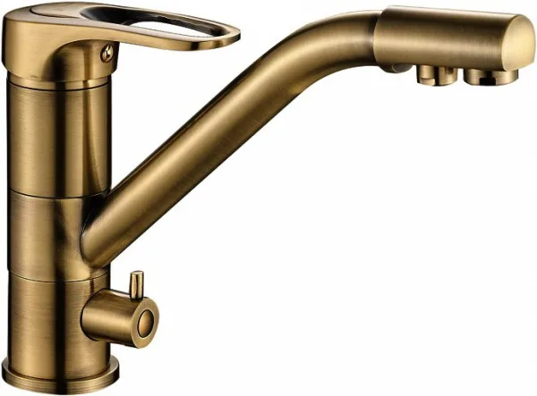 Смеситель для кухни Steel Hammer SH 321 BRONZE Sancos — Оригинал