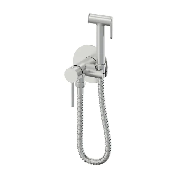 Гигиенический душ Oliveeka Y OL-829902-BN С ВНУТРЕННЕЙ ЧАСТЬЮ, никель матовый Sancos — Оригинал