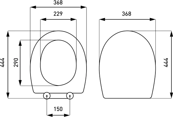 Крышка-сиденье VitrA Universal 805-003-009 с микролифтом Sancos — официальный сайт