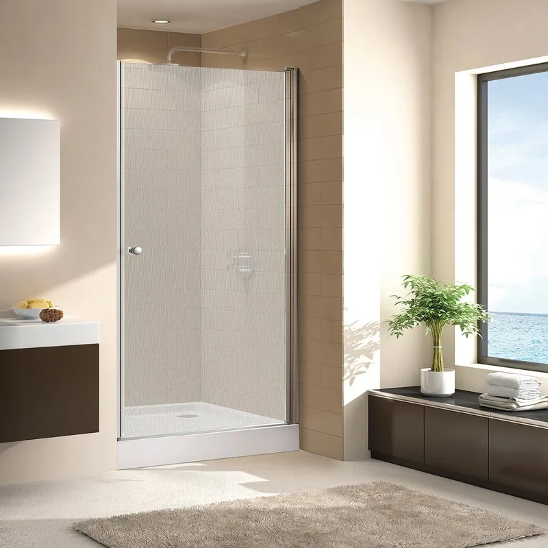 Душевая дверь в нишу Cezares Eco ECO-O-B-1-90-P-Cr стекло punto Sancos — официальный сайт