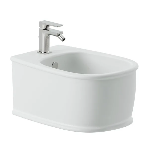 Биде подвесное ArtCeram Atelier ATB001 01 00, белый глянцевый Sancos — Оригинал