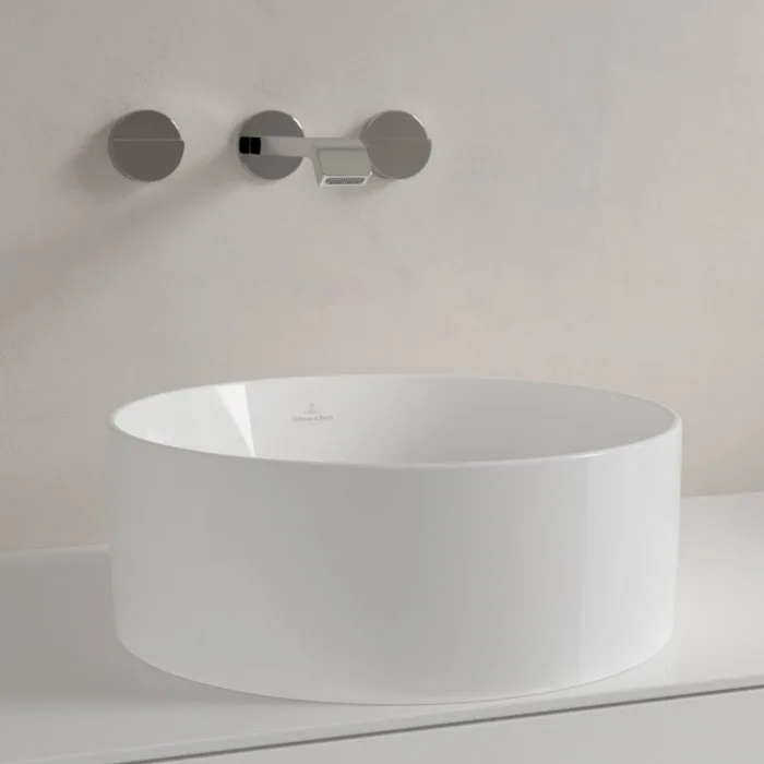 Накладная раковина Villeroy & Boch Collaro 4A184001 альпийский белый Sancos — официальный сайт