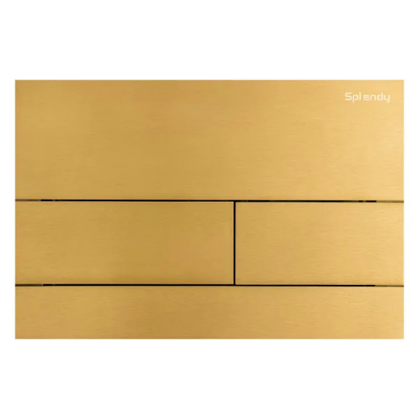 Кнопка смыва Splendy Stable Mood SM302TMGM брашированное золото Sancos — Оригинал