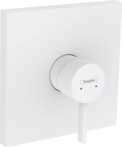 Встраиваемый смеситель Hansgrohe Finoris 76615700, матовый белый Sancos — Оригинал