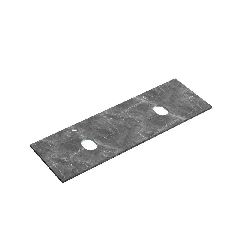 Тумба с раковиной Sancos Folk 140 grey soft, столешница черный мрамор TT140A1X, раковина CN6009MDH Sancos — официальный сайт
