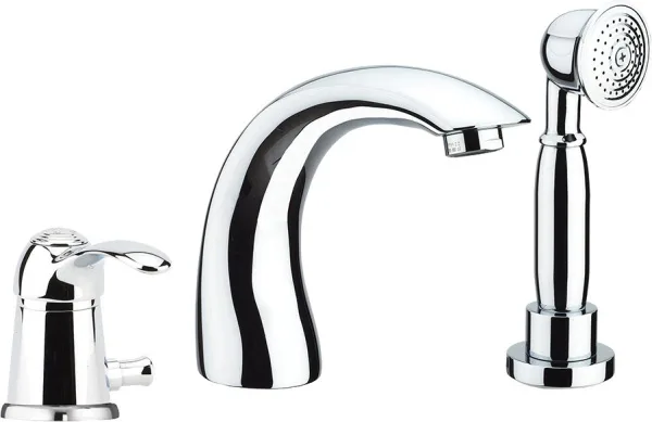 Смеситель на борт ванны Webert Aurora Aurora AU850701015, хром Sancos — Оригинал