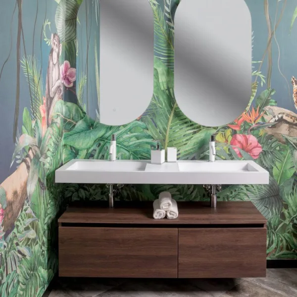Тумба Armadi Art Flat Valessi Uno-S 140 dark oak Sancos — Оригинал