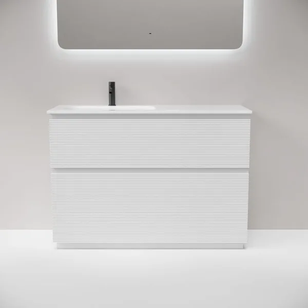 Тумба под раковину Sancos Folk Floor 120 напольная левая Bianco (белый), FL120FLW Sancos — Оригинал