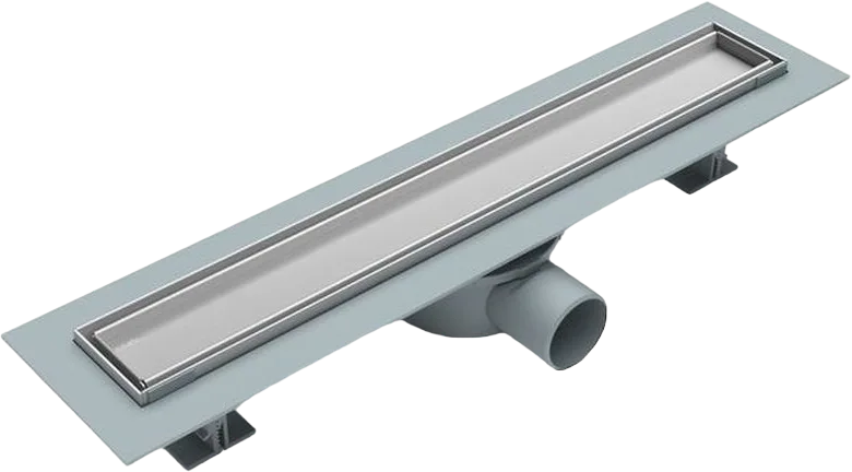 Душевой трап (лоток) Esbano Eco Tile, 50 cм, матовый хром Sancos — официальный сайт