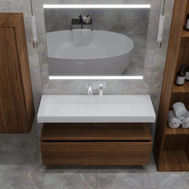 Тумба Armadi Art Flat Valessi Uno-S 100 dark oak Sancos — официальный сайт