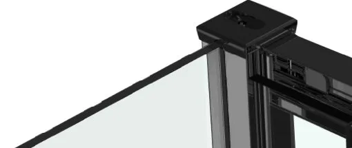 Душевой уголок RGW Classic CL-34 80х80, профиль черный Sancos — официальный сайт