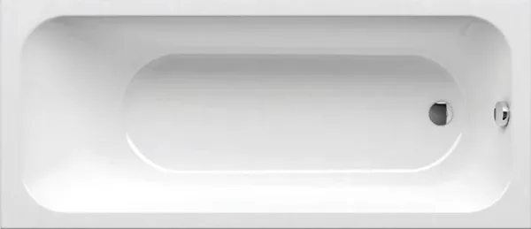 Акриловая ванна Ravak Chrome C731000000 без опоры 160x70 см, пристенная, белая Sancos — Оригинал