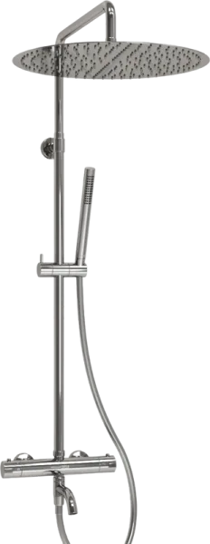 Душевая стойка Wasserkraft Berkel A188.117.137.087.CH Thermo, с термостатом, хром Sancos — Оригинал