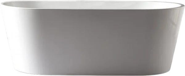 Акриловая ванна BelBagno BB202-1600-800 160x80 см, отдельностоящая, белая, овальная, на ножках, со с Sancos — Оригинал