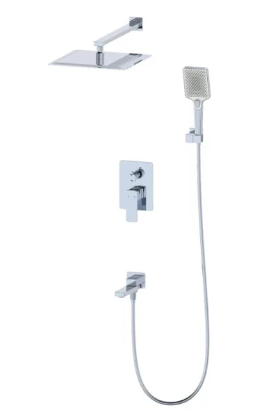 Душевой комплект Wonzon & Woghand WW-88939003-CR, С ВНУТРЕННЕЙ ЧАСТЬЮ, хром Sancos — Оригинал