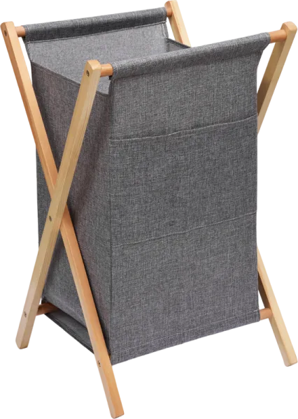 Корзина для белья Wasserkraft Nau WB-772-L серая Sancos — Оригинал