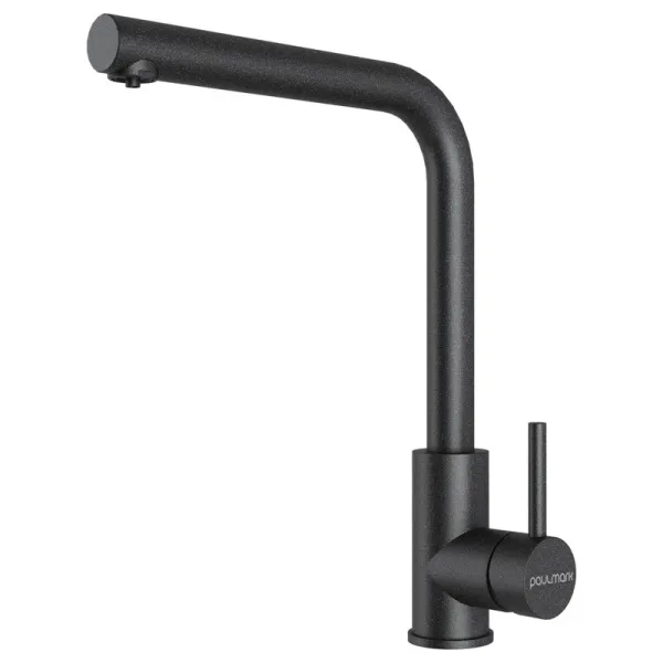 Смеситель для кухни Paulmark Twin Tw213622-BLM матовый черный Sancos — Оригинал