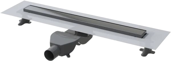 Душевой трап (лоток) Boheme Premium Linear 60 см, gun metal