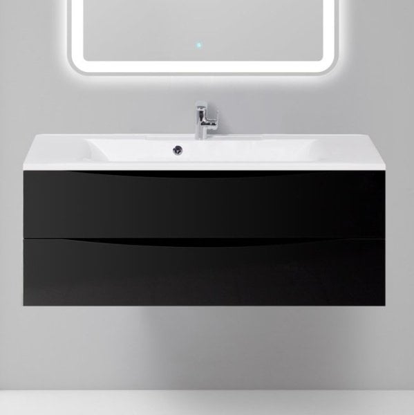 Тумба под раковину без столешницы BelBagno Marino 120 nero lucido