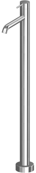 Напольный смеситель для раковины Gattoni Circle Two 9109/90C0 хром