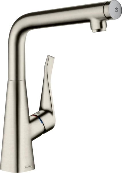 Смеситель для кухни Hansgrohe Metris Select M71 14785800 сталь