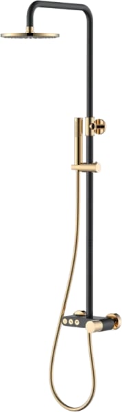 Душевая стойка Boheme Stick 128-BG.2, black touch gold