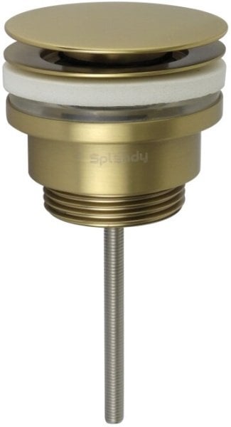 Донный клапан для раковины Splendy AA3071ORMGM, брашированное золото