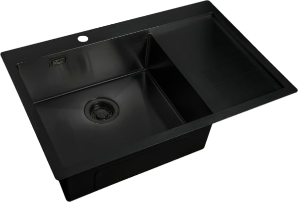 Мойка кухонная Zorg Light R 780510-L Grafit
