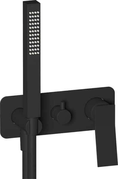 Встраиваемый смеситель IB Rubinetterie Wave EWA314NP matt black