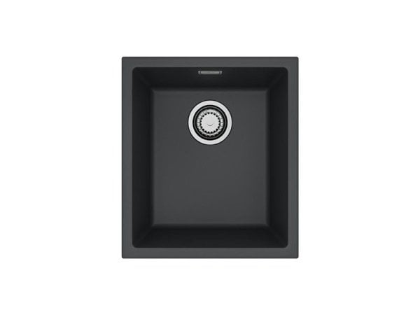 Мойка ALVEUS GRANITAL OMNI 20 DEEP BLACK-G90  450x450x198 с сифоном