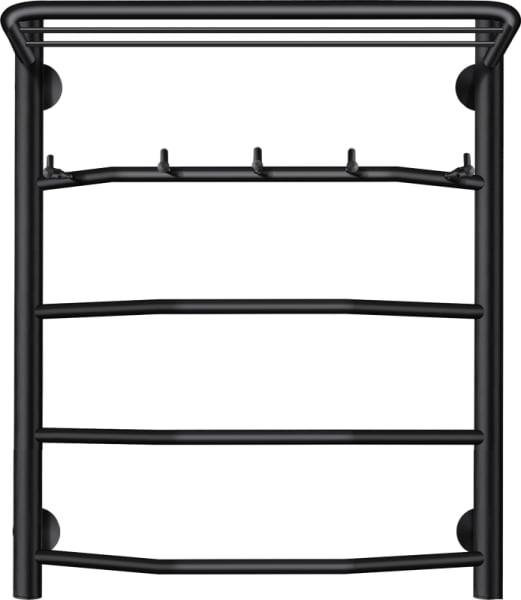 Полотенцесушитель электрический Secado Агата 1 КСП 60x50, черный, L