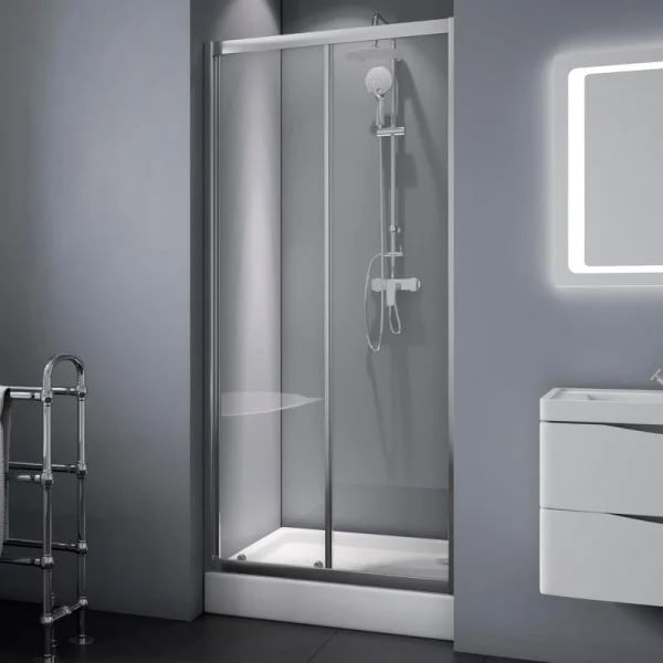 Душевая дверь в нишу BelBagno Due BF-1-140-C-Cr